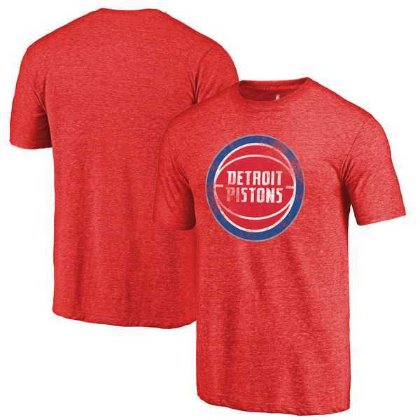 Detroit Pistons Fanatics Branded Red Distressed Logo Tri Blend T-Shirt,We sell and wholesale Detroit Pistons Fanatics Branded Red Distressed Logo Tri Blend T-Shirt on line form chian!
